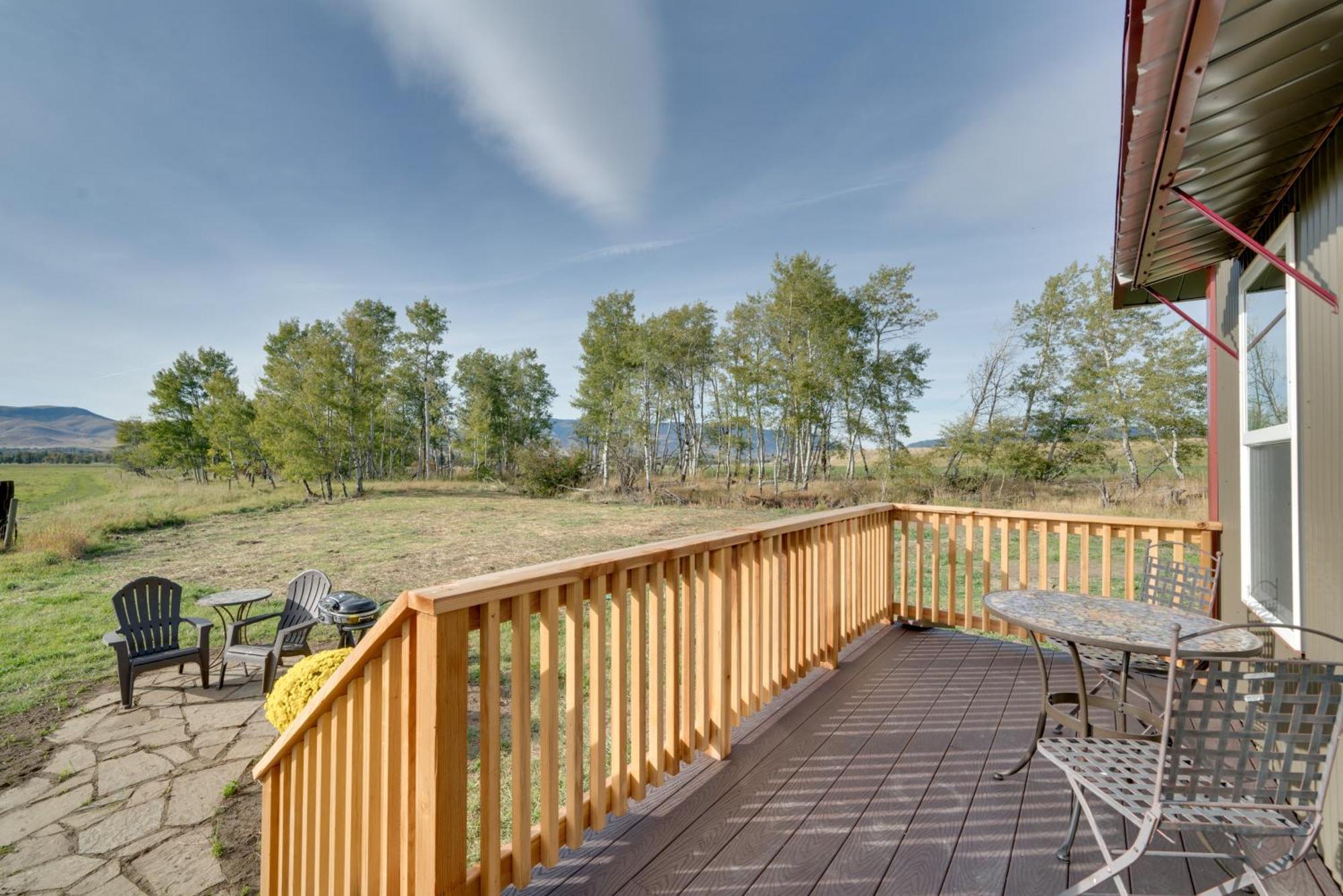 Beautiful Ranch Cottage - 45 Mi To Yellowstone Np! Livingston Eksteriør billede