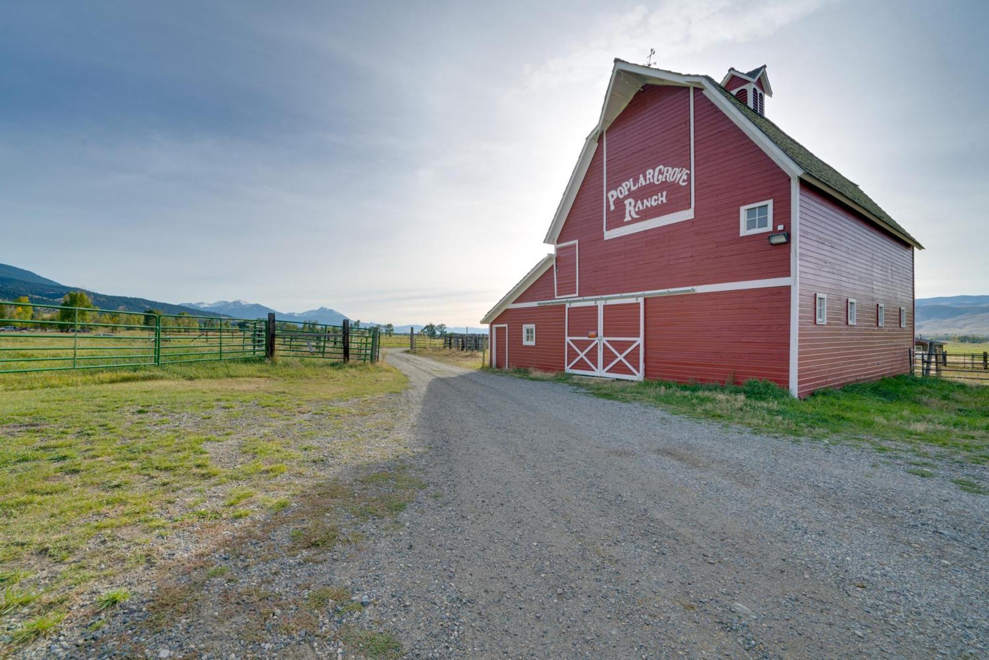 Beautiful Ranch Cottage - 45 Mi To Yellowstone Np! Livingston Eksteriør billede